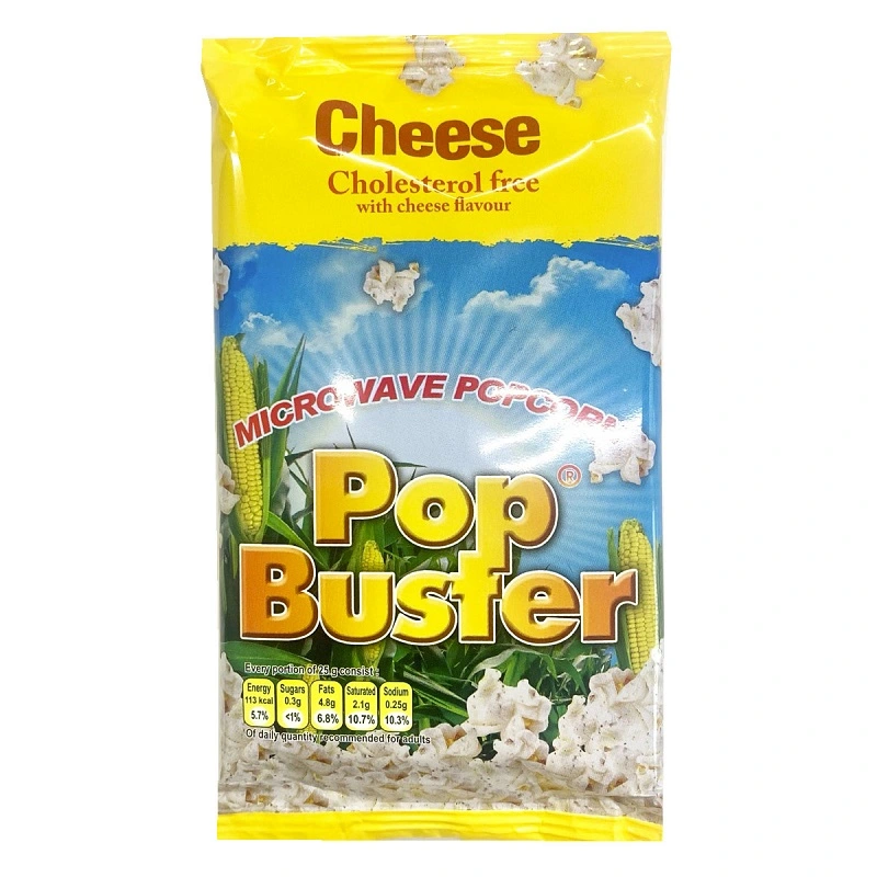Попкорн для мікрохвильової печі зі смаком сиру Pop Buster, 100 г