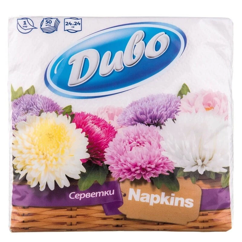 Паперові серветки 240 * 240 Диво, 50 шт/уп.