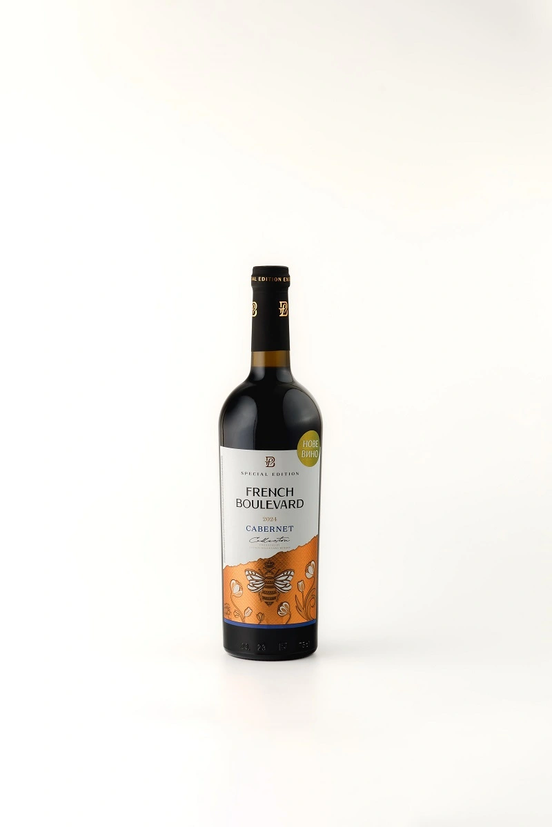 Вино червоне сухе Cabernet Special Edition Французький бульвар, 0.75 л