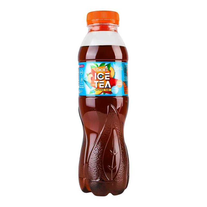 Чай холодний чорний Персик Ice Tea Biola, 0.5 л