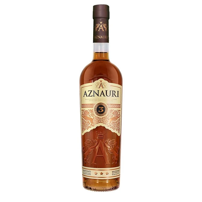 Коньяк 3 роки Aznauri, 0.5 л