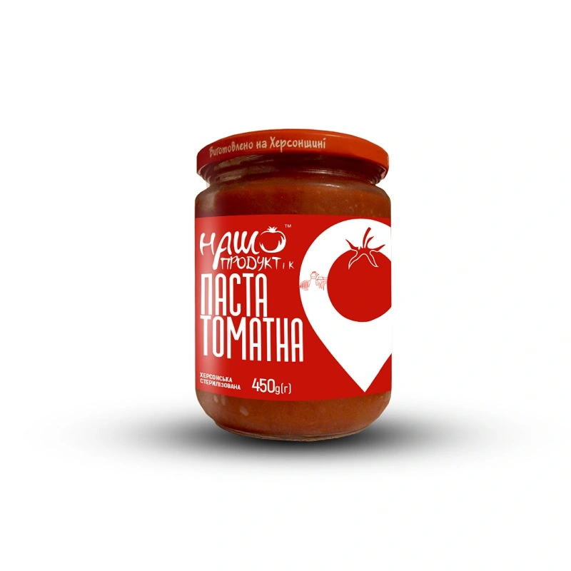 Паста Томатна, 25% Наш продукт і К, 450г