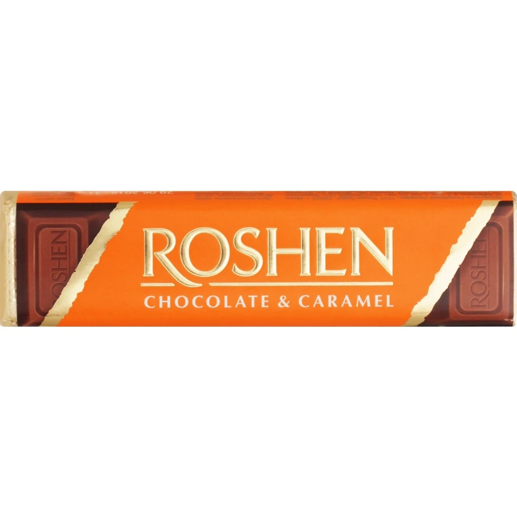 Батончик з карамеллю Roshen, 40 г