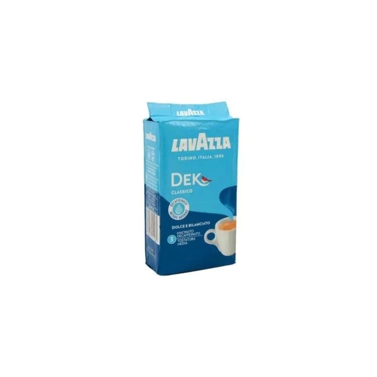 Кава мелена без кофеїну Caffe Decaffeinato Lavazza, 250 г