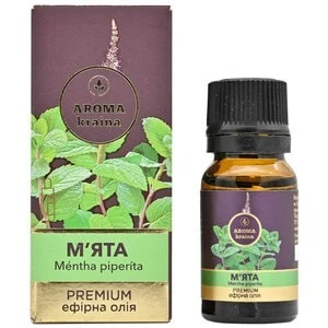 Ефірна олія М&#039;ята Premium Aroma kraina, 10 мл