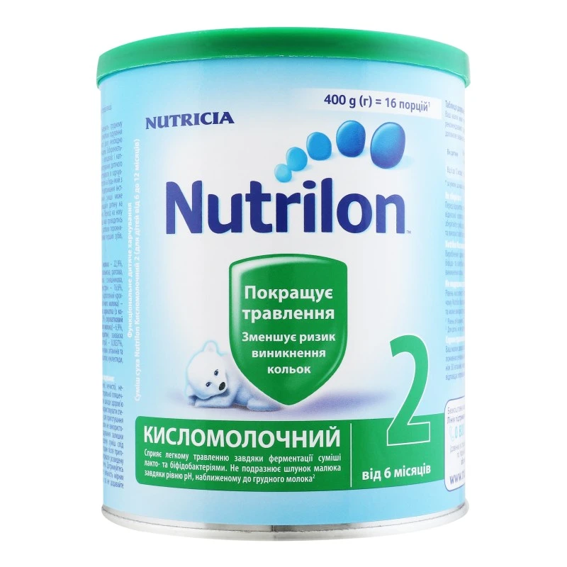 Суміш кисломолочна суха Nutrilon 2, 400 г