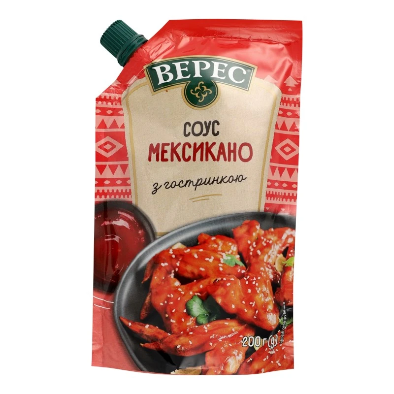 Соус Мексикано з гостринкою д/п Верес, 200 г
