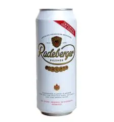 Пиво світле, 4.8%, з/б Radeberger, 0.5 л