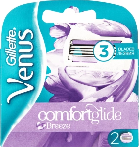 Картридж змінний для станка жіночий 2в1 Venus Breeze Gillette, 2 шт