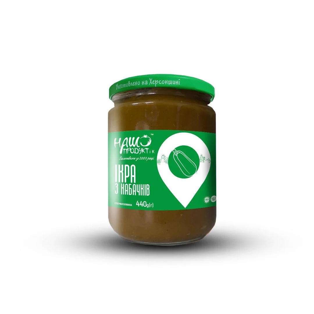 Ікра з кабачків Наш продукт і К, 440г