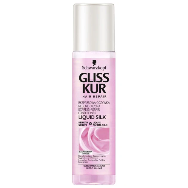 Експрес-кондиціонер Рідкий шовк Gliss Kur, 200 мл