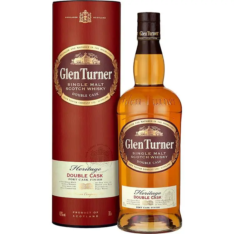 Віскі Heritage Double Cask Glen Turner, 0.7 л