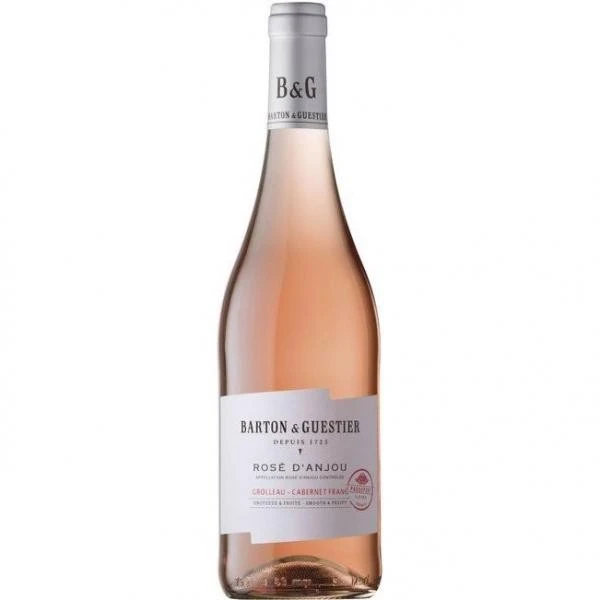Вино рожеве сухе Rose DAnjou Barton&amp;Guestier, 0.75 л