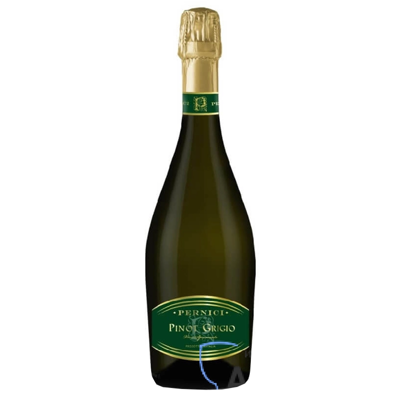 Вино ігристе біле брют Pinot Grigio Pernici, 0.75л