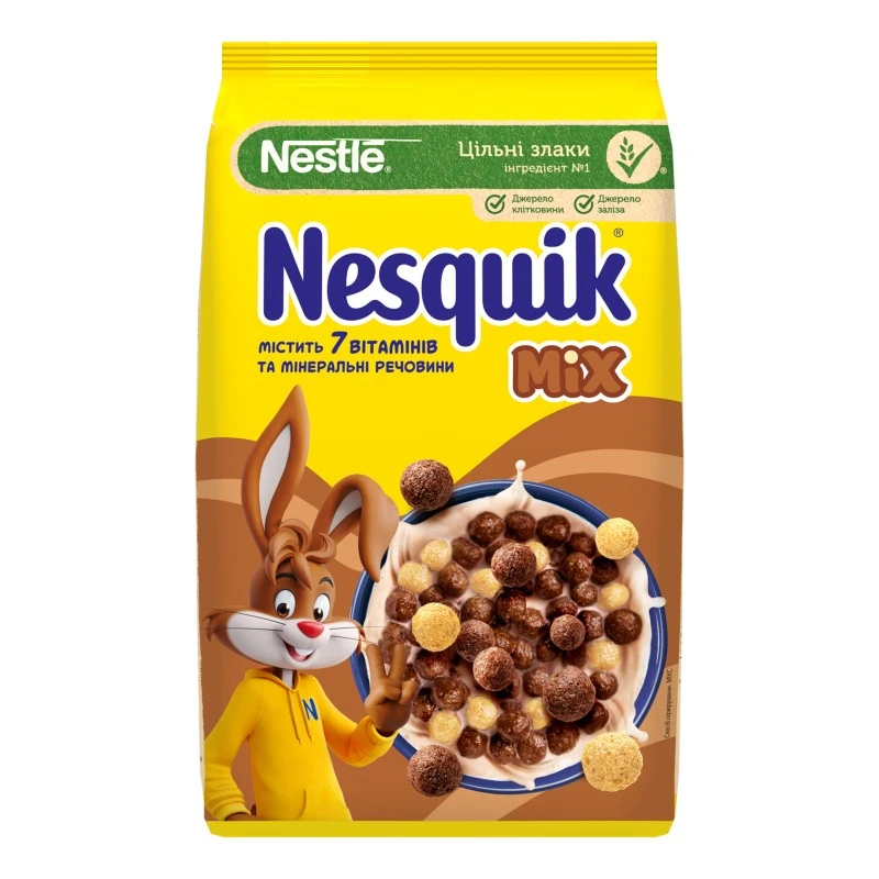 Сухий сніданок Nesquik mix Nestle, 375 г