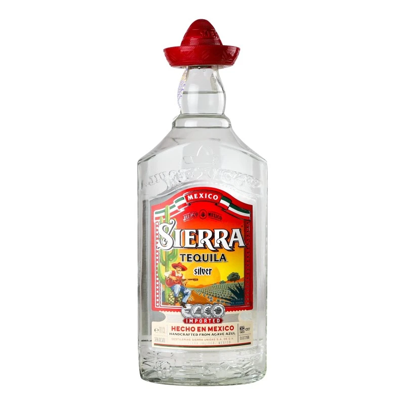 Текіла Blanco 38% Sierra, 0.7 л