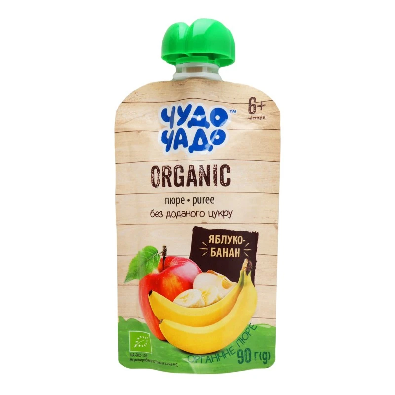 Пюре Яблуко-Банан Чудо-Чадо, 90 г