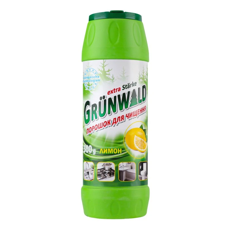 Порошок для чищення Лимон Grunwald, 500г