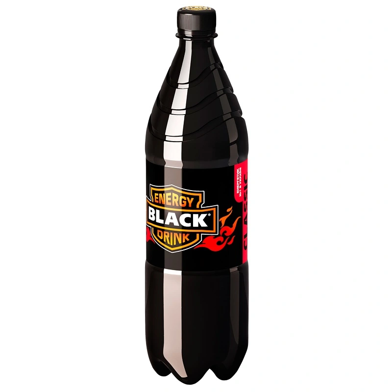 Напій енергетичний б/а газований Black, 1 л