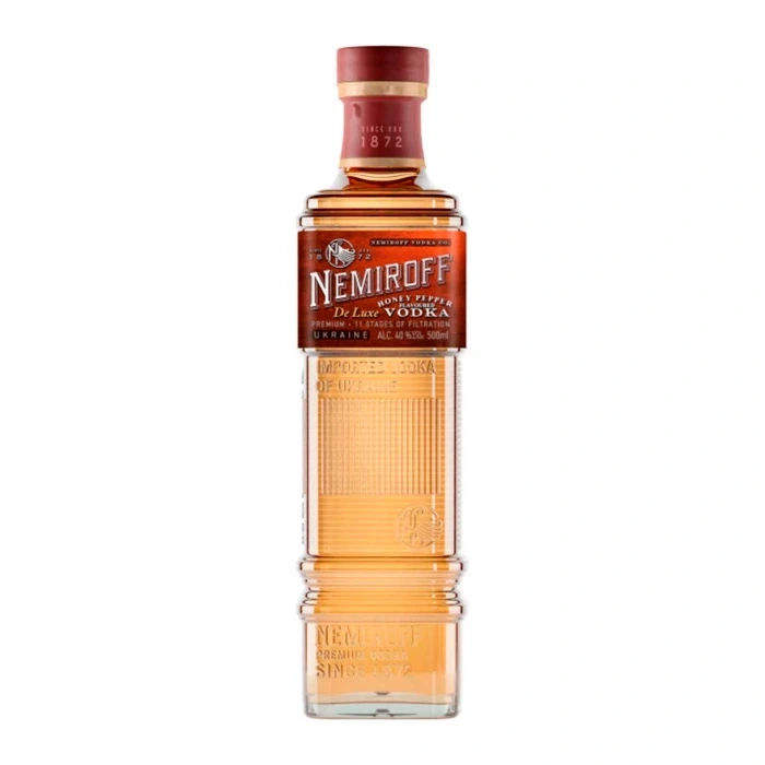 Настоянка Honey Pepper De Luxe Nemiroff, 0.7 л