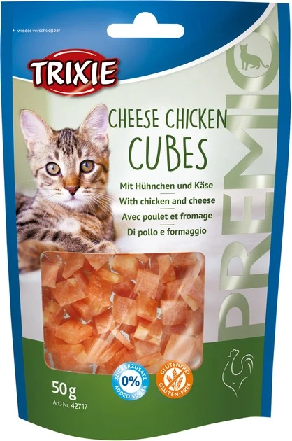 Ласощі Cheese Chicken Cubes Trixie, 50 г