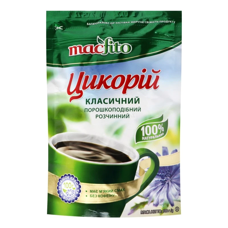 Цикорій розчинний Класичний Macfito, 100 г