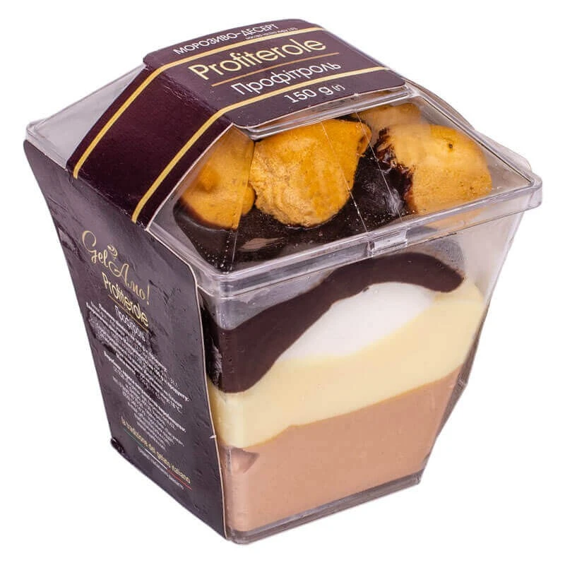 Морозиво Profiterole Gel Amo, 150 г