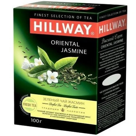 Чай листовий зелений Oriental Jasmine Hillway, 100 г