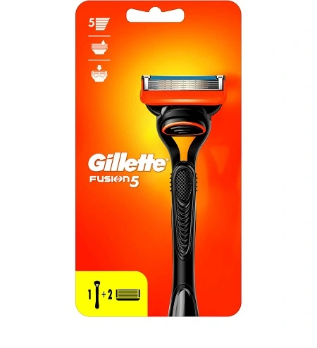 Станок для гоління з 2 змінними картриджами Fusion 5 Gillette, 1 шт