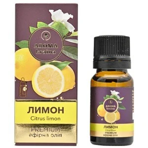 Ефірна олія Лимон Premium Aroma kraina, 10 мл