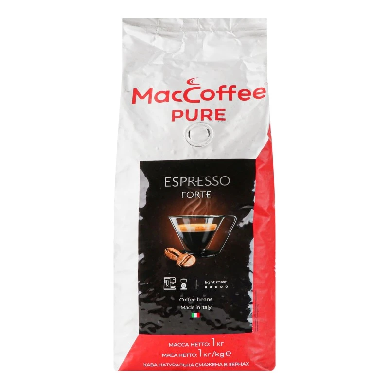 Кава мелена Espresso Forte Pure MacCoffee, 1 кг