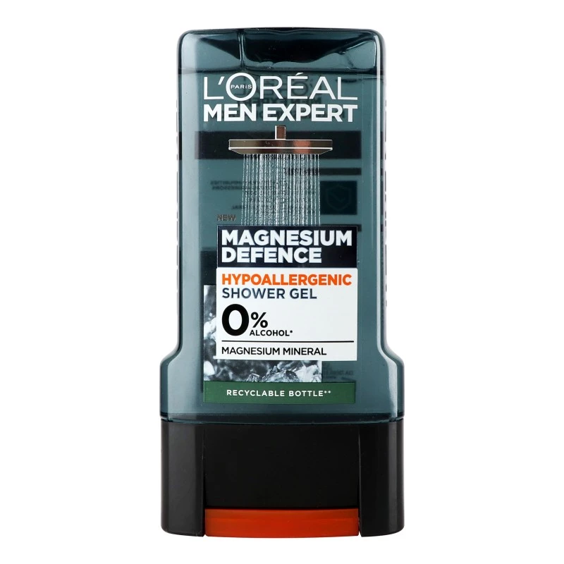 Гель для душу Захист магнію Men Expert L&#039;Oreal Paris, 300 мл
