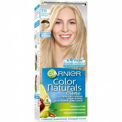 Фарба для волосся 111 Блондин платиновий Garnier, 110 мл