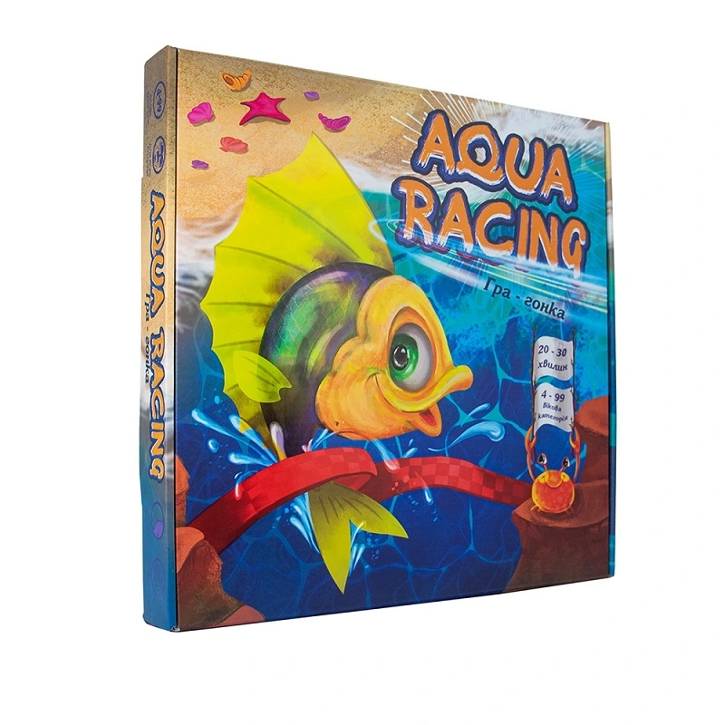 Гра настільна для дітей від 4років 30416 Aqua Racing Strateg 1шт