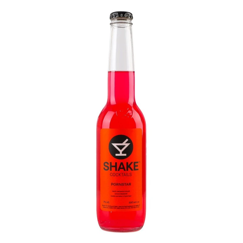 Слабоалкогольний напій газований Pornstar Coctails Shake, 0.33 л