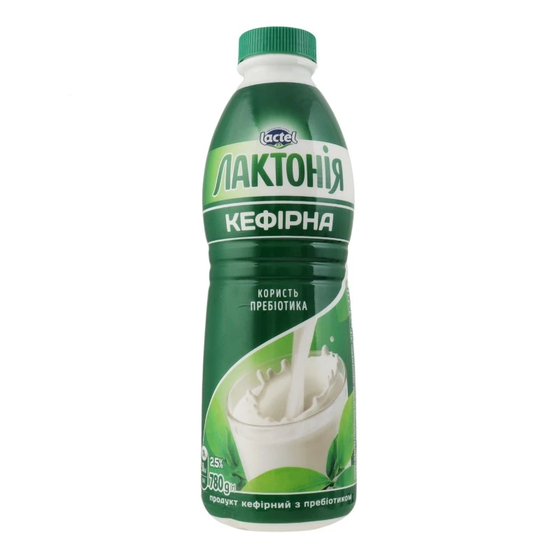 Продукт кефірний 2.5% із пребіотиком Лактонія, 780 г