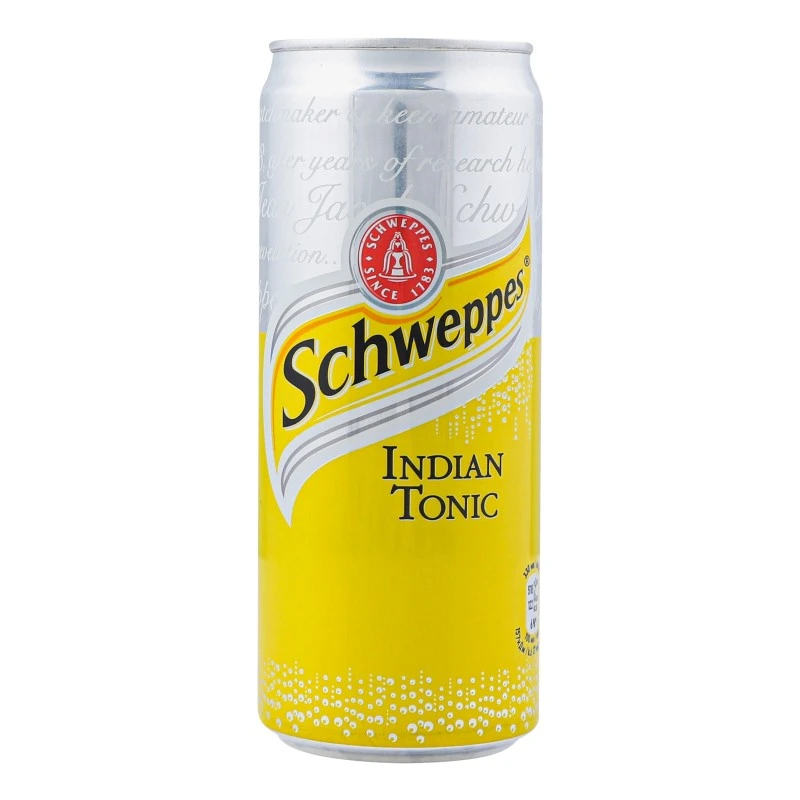 Напій газований Indian Tonic ж/б Schweppes, 0.33 л