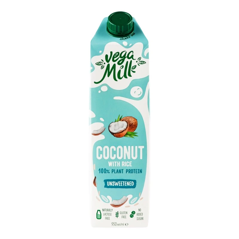Напій ультрапастеризований кокосовий з рисом Vega Milk, 950 г