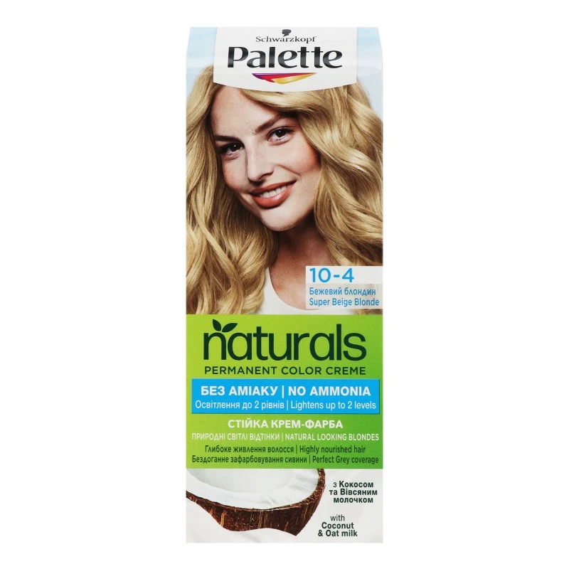 Крем-фарба для волосся 10-4 Naturals Palette, 1шт