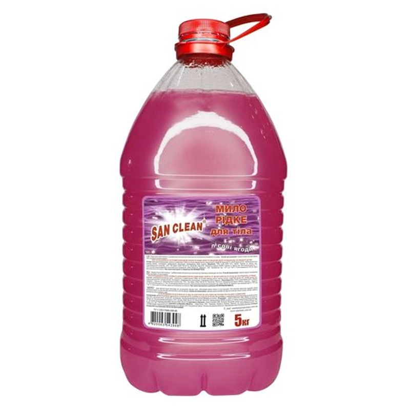 Рідке мило Professional Line Рожеве San Clean 5л