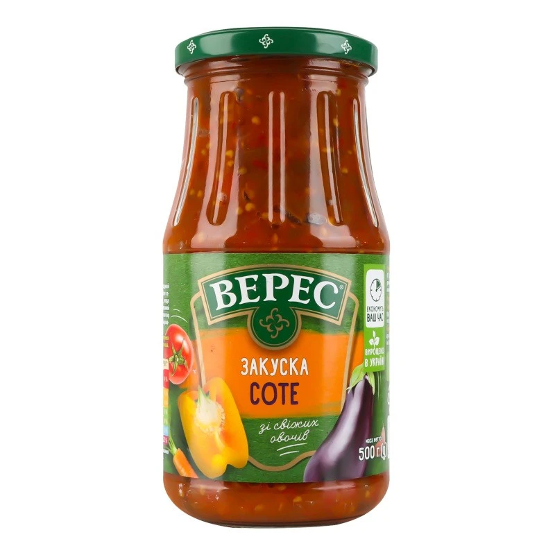 Соте стерилізоване Верес, 500 г