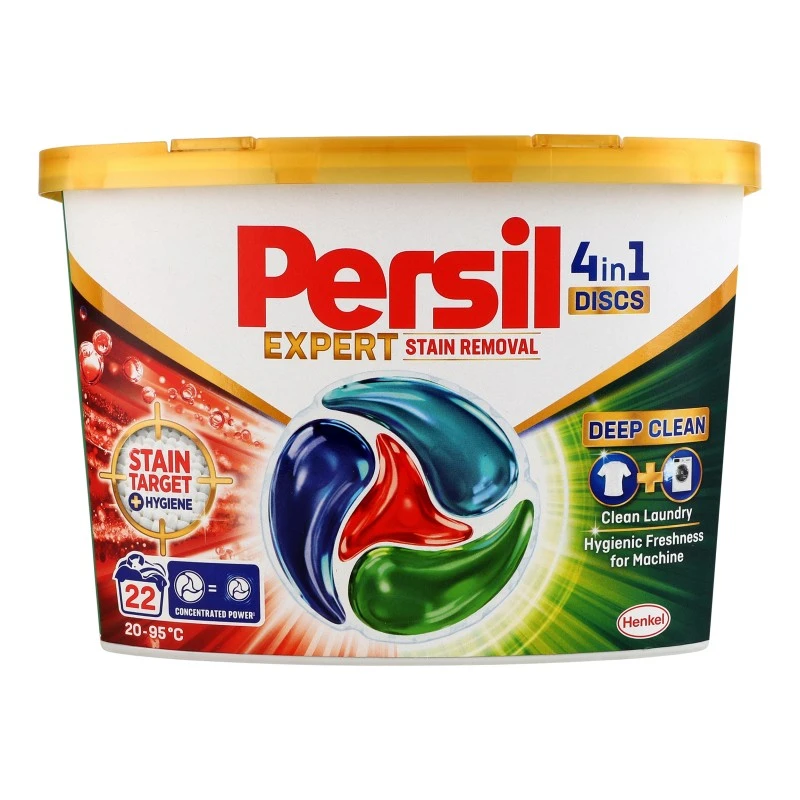 Диски для прання Expert 4in1 Discs Deep Clean Persil, 22 шт