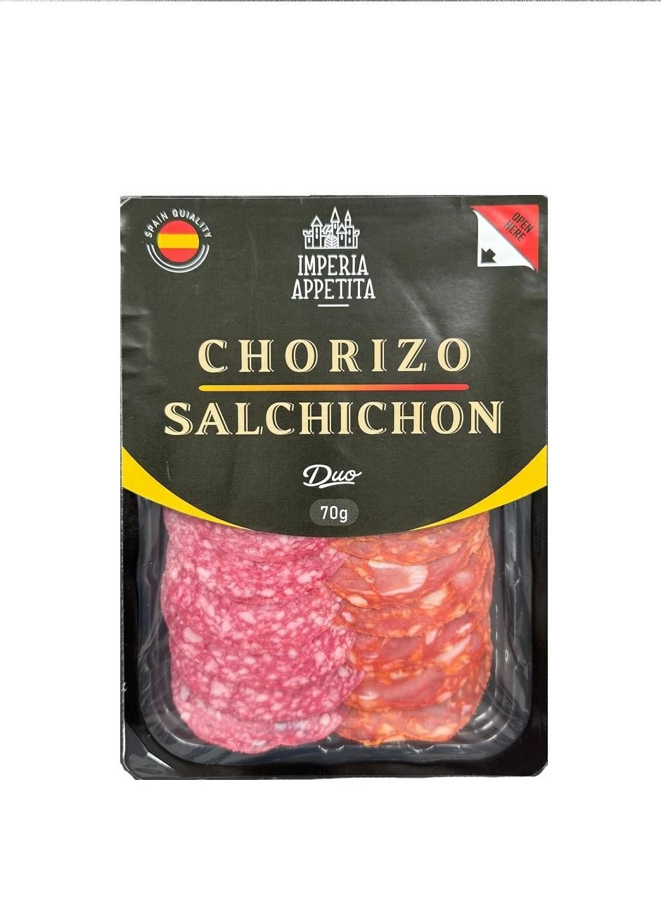 Ковбаса Чорізо &amp; Сальчічон Imperia Appetita, 70 г