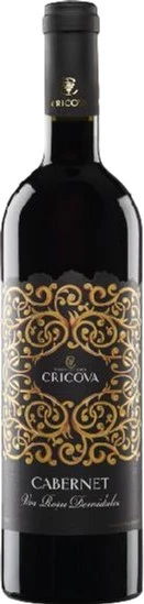 Вино червоне напівсолодке Cabernet Cricova, 0.75 л