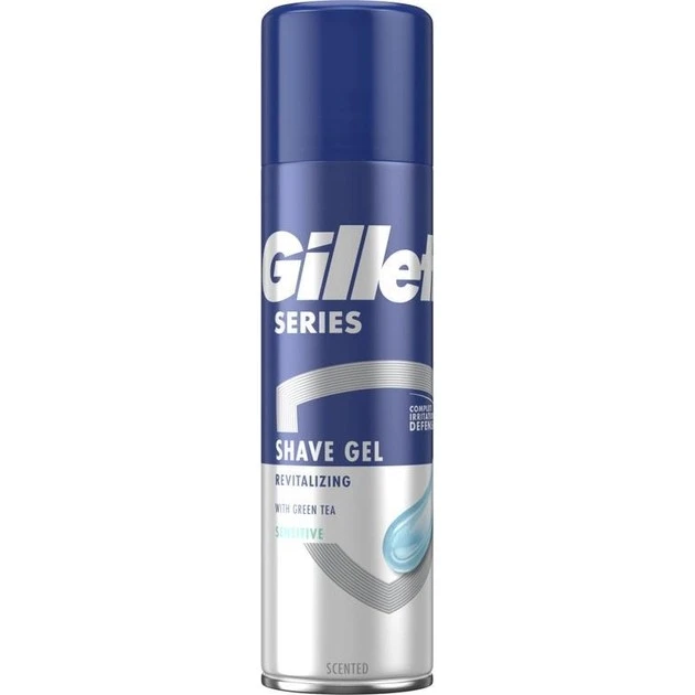 Гель для гоління Живильный Gillette, 200 мл