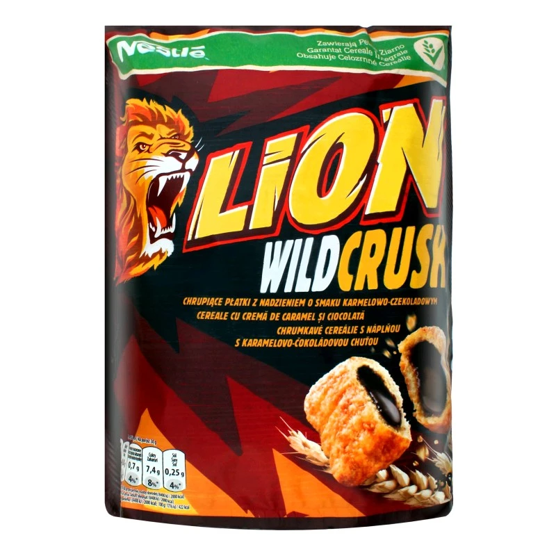 Сухий сніданок Lion wild crush Nestle, 350 г
