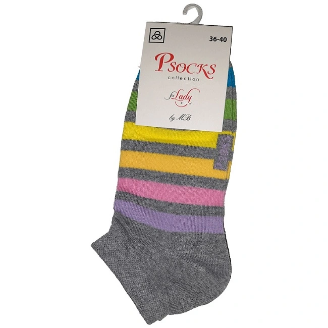 Шкарпетки жіночі візерунок смужки р. 36-40 Premier Socks