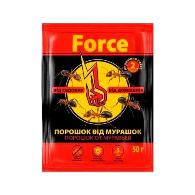 Порошок від мурах Force, 50гр