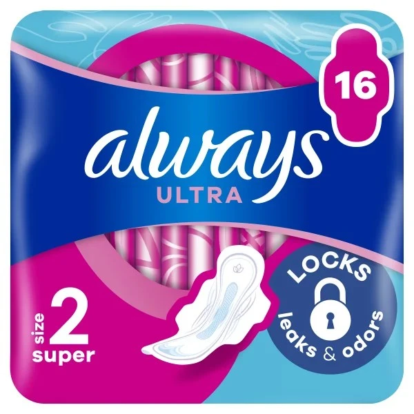 Прокладки гігієнічні Ultra Super Plus Always, 16 шт/уп.