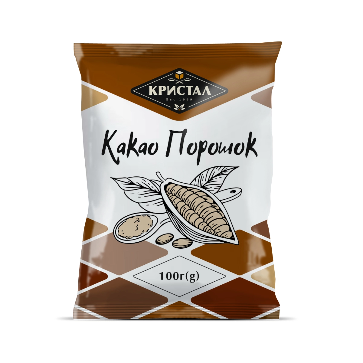 Какао-порошок Кристал, 100 г